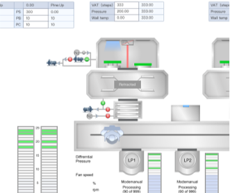 某芯片制造公司軟件UI設計及設備動效設計